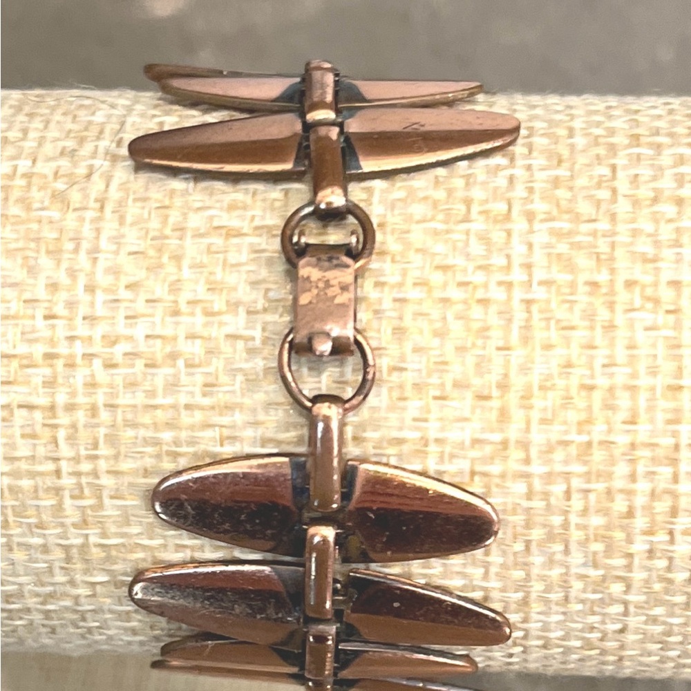 Vintage Matisse Renoir Enameled Copper Bracelet circ. 1950s - Picture 2 of 3